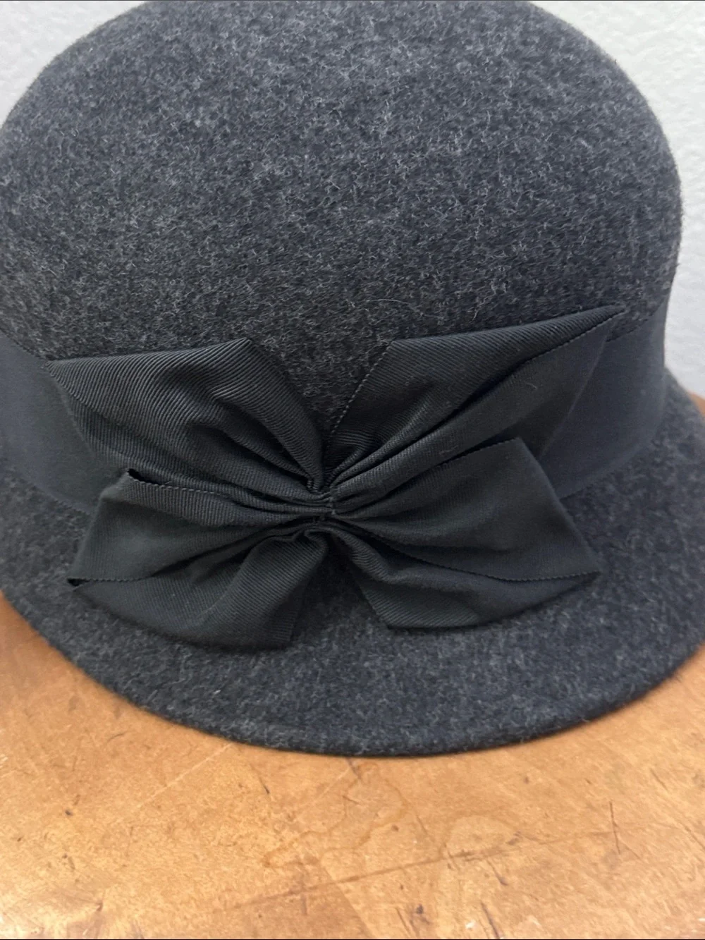 NWT Eric Javits Lally Classic Wool Felt Cloche